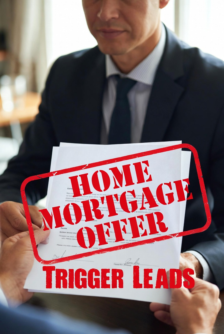 A close-up of a closing-disclosure-style mortgage document partly visible on a wooden table, with a calculator and a coffee cup nearby, evoking the kitchen-table moment when a homebuyer reviews loan terms.